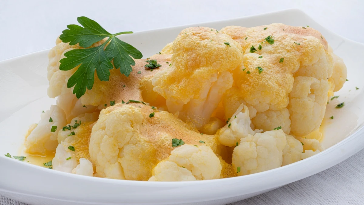 Receta de coliflor con sabay&oacute;n, de Argui&ntilde;ano: "Verdura sana donde las haya"