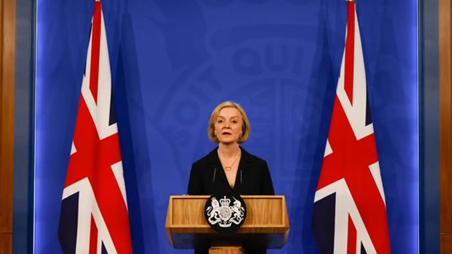 La primera ministra de Reino Unido, Liz Truss