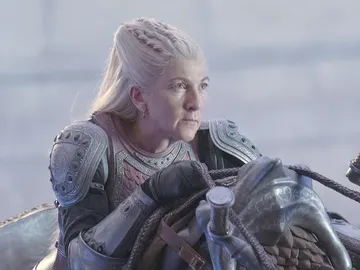 Eve Best como Rhaenys en el 1x09 de 'La Casa del Dragón' Eve Best como Rhaenys en el 1x09 de 'La Casa del Dragón'