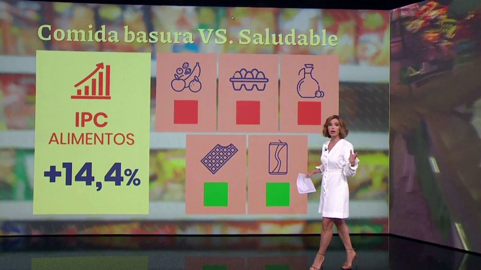 La inflación del precio de los alimentos nos empuja a la dieta basura