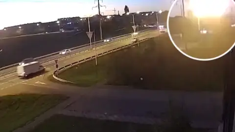 Momento en el que tiene lugar la explosión Ucrania