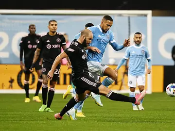 Gonzalo Higuaín, en su último partido en la MLS Gonzalo Higuaín, en su último partido en la MLS
