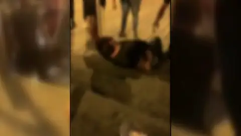 Brutal agresión en Figueres Brutal agresión en Figueres