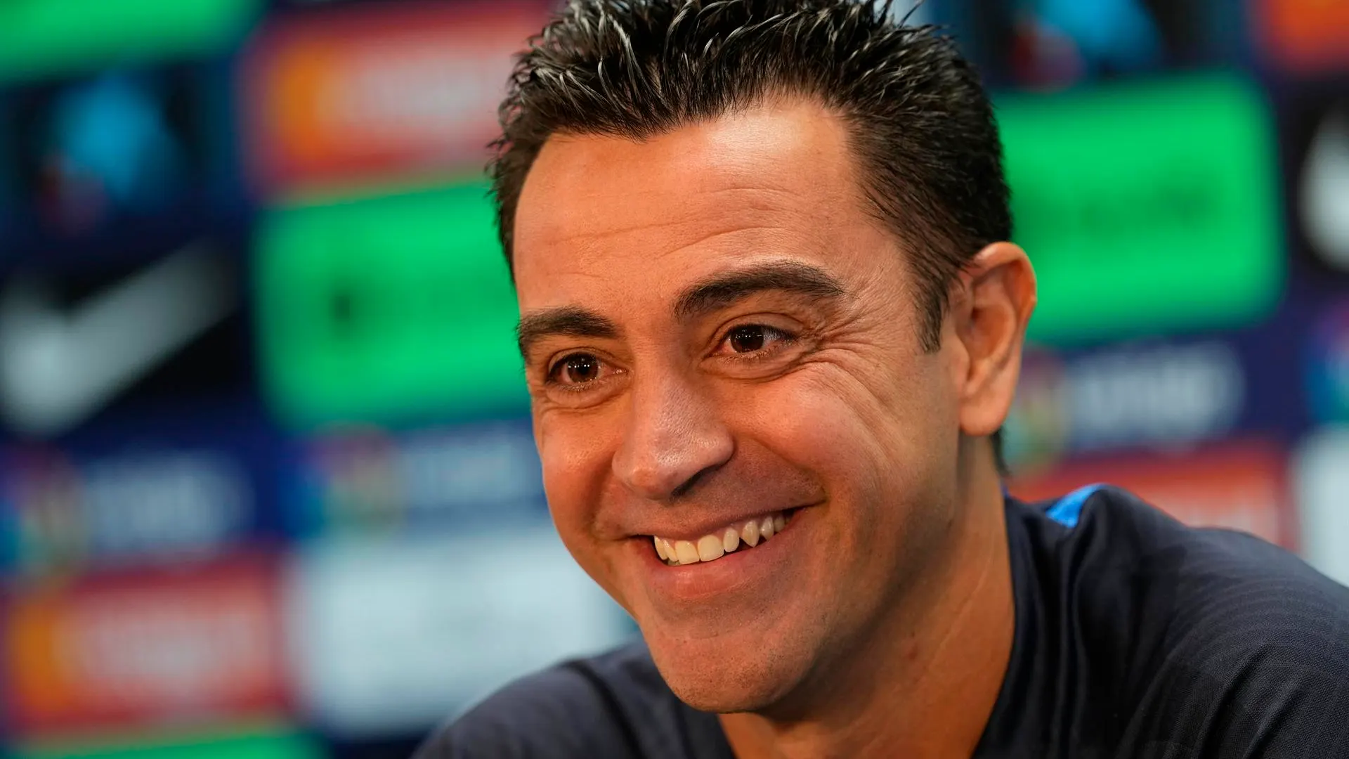 Xavi, en rueda de prensa Xavi, en rueda de prensa
