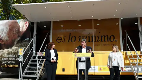 El autobús sobre el Ingreso Mínimo Vital que recorrerá España El autobús sobre el Ingreso Mínimo Vital que recorrerá España
