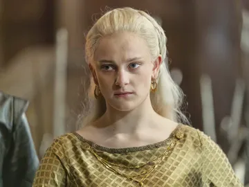 Phia Saban como Helaena Targaryen en 'La Casa del Dragón' Phia Saban como Helaena Targaryen en 'La Casa del Dragón'