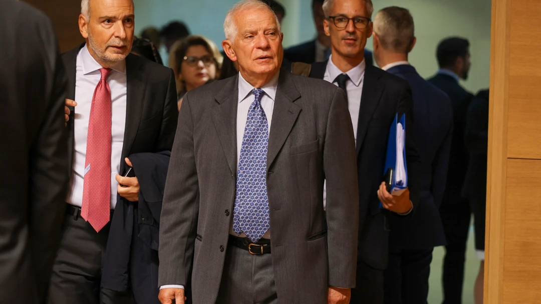 El Alto Representante de la Unión Europea para Asuntos Exteriores y Política de Seguridad, Josep Borrell, al inicio del Consejo de Asuntos Exteriores en Luxemburgo El Alto Representante de la Unión Europea para Asuntos Exteriores y Política de Seguridad, Josep Borrell, al inicio del Consejo de Asuntos Exteriores en Luxemburgo