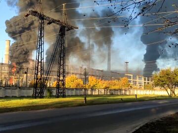 Bombardeos contra instalaciones energéticas en Ucrania