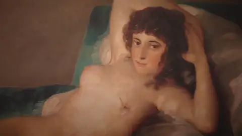 La maja desnuda con una mastectomia La maja desnuda con una mastectomia