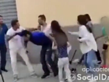 Brutal pelea en Alcoy, Alicante