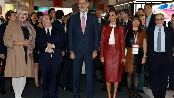 Los Reyes durante su viaje a Alemania Los Reyes durante su viaje a Alemania