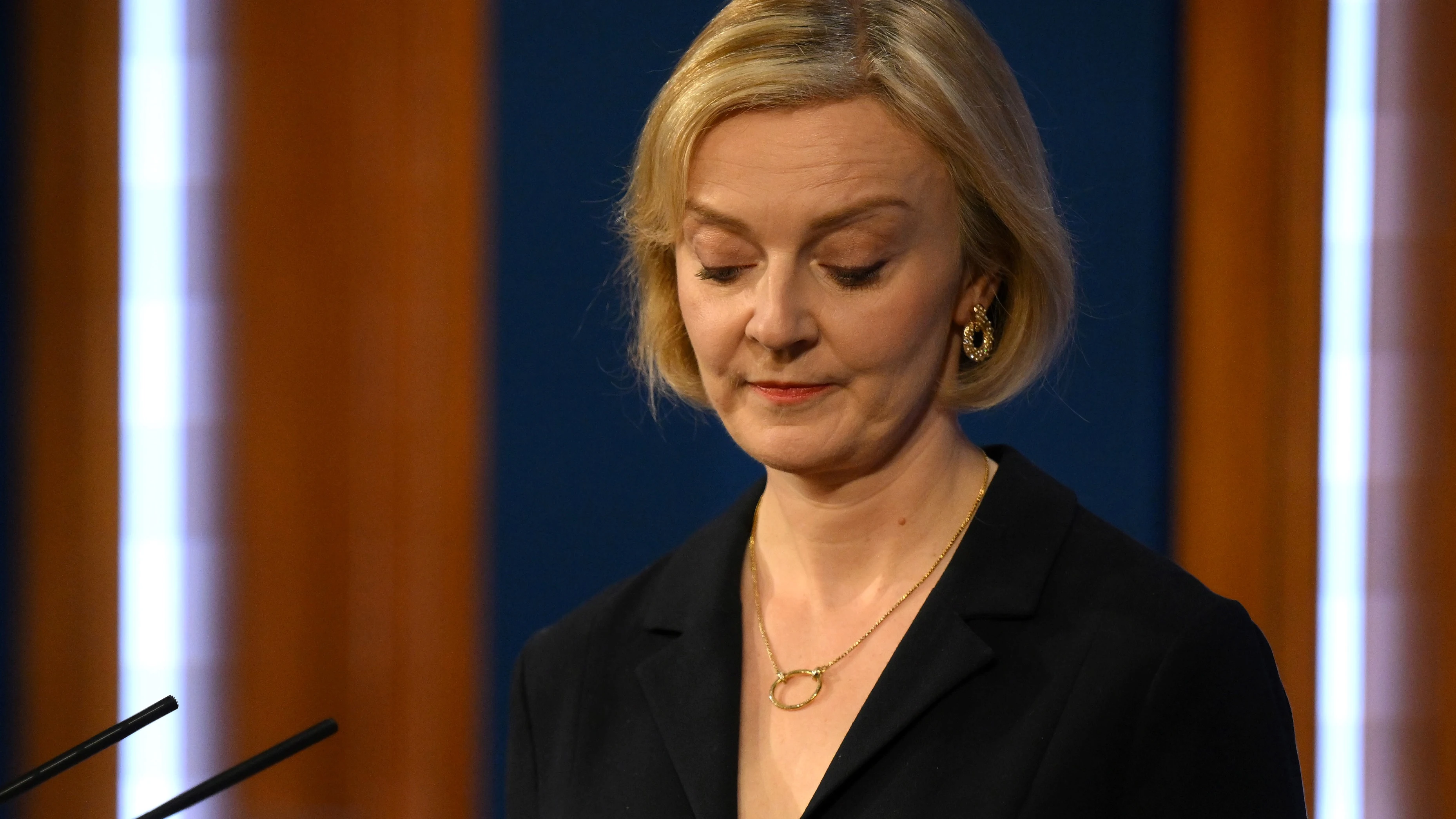 La primera ministra de Reino Unido, Liz Truss