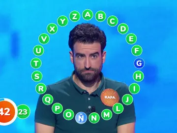 Rafa, a por el bote en ‘El Rosco’ en otro día flojo de Orestes: ¿lo ganará en su programa 100? Rafa, a por el bote en ‘El Rosco’ en otro día flojo de Orestes: ¿lo ganará en su programa 100?