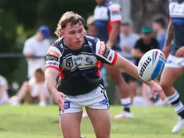 El jugador de rugby australiano Liam Hampson