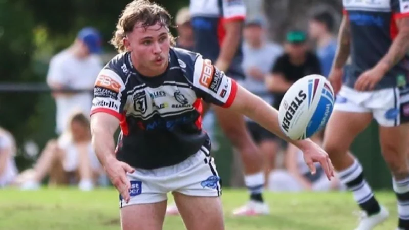 El jugador de rugby australiano Liam Hampson