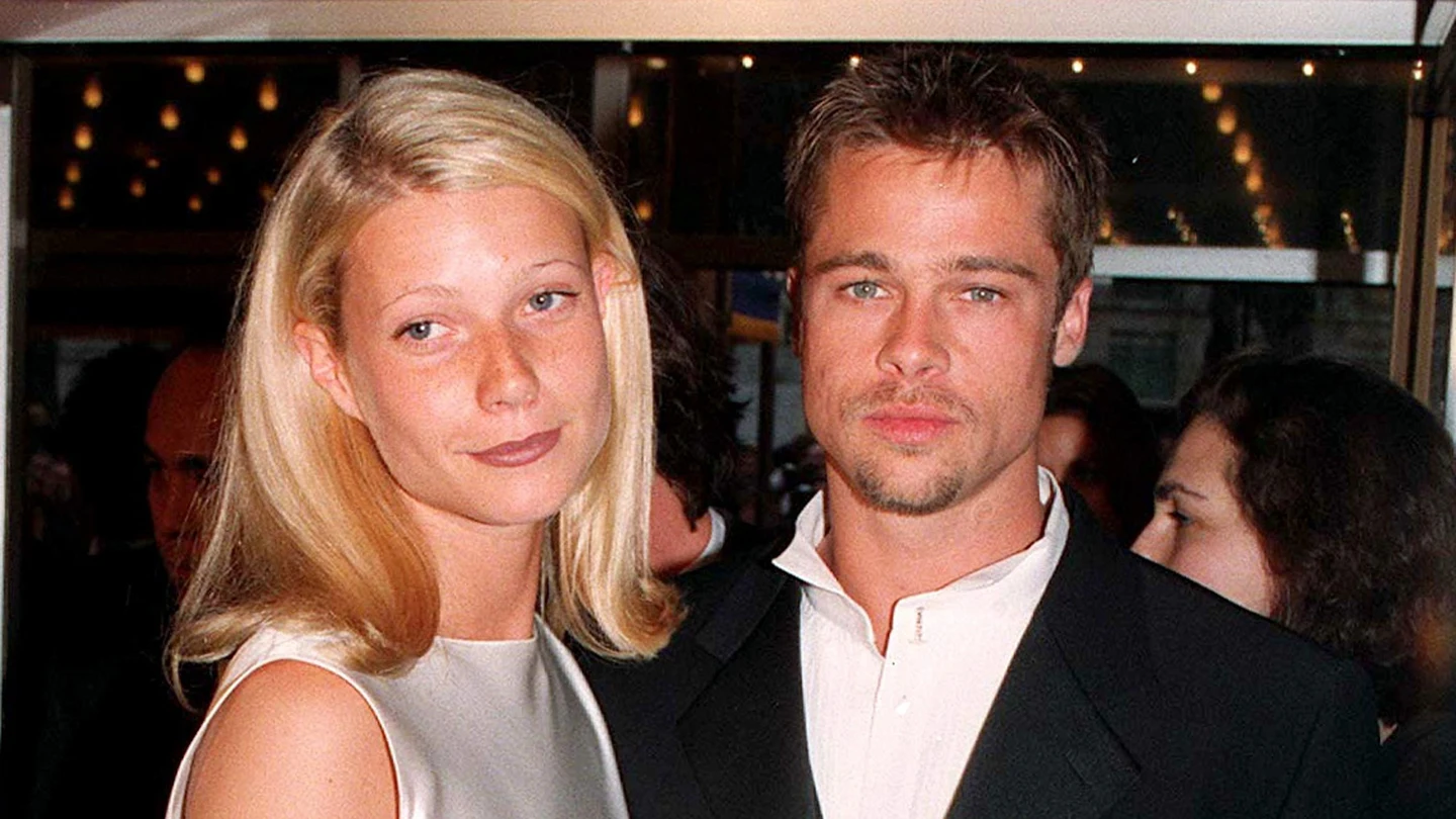 Gwyneth Paltrow y Brad Pitt cuando eran pareja en losa años 90 Gwyneth Paltrow y Brad Pitt cuando eran pareja en losa años 90