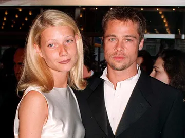 Gwyneth Paltrow y Brad Pitt cuando eran pareja en losa años 90 Gwyneth Paltrow y Brad Pitt cuando eran pareja en losa años 90