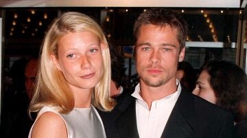 Gwyneth Paltrow y Brad Pitt cuando eran pareja en losa años 90