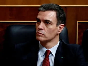 Pedro Sánchez en el Congreso de los Diputados Pedro Sánchez en el Congreso de los Diputados