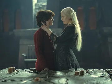 Rhaenyra y su hijo Lucerys en 'La Casa del Dragón' Rhaenyra y su hijo Lucerys en 'La Casa del Dragón'