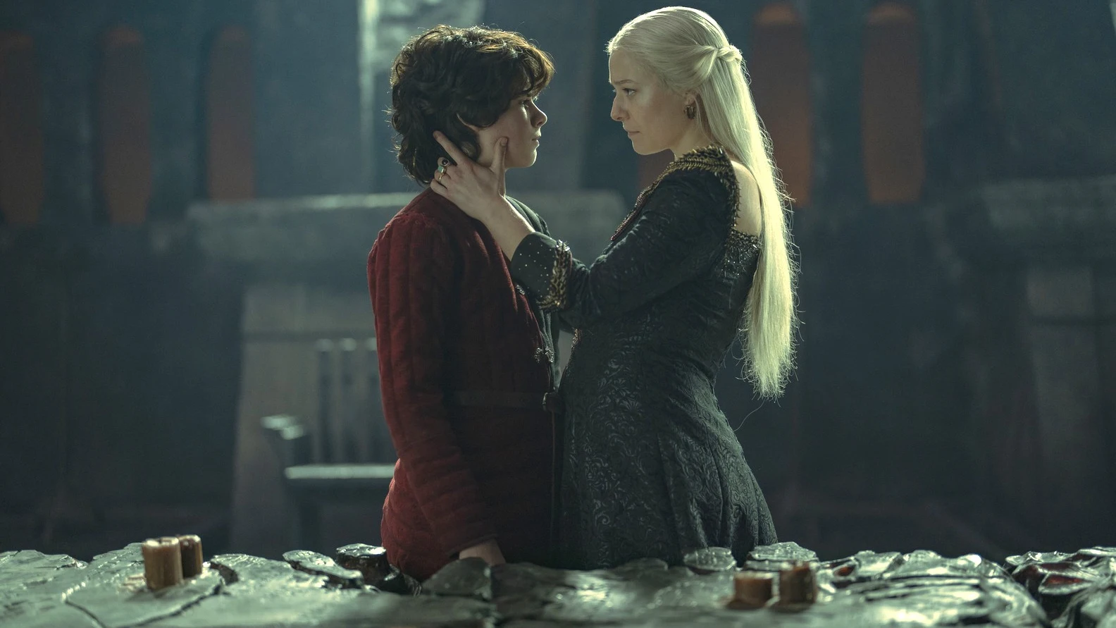 Rhaenyra y su hijo Lucerys en 'La Casa del Dragón' Rhaenyra y su hijo Lucerys en 'La Casa del Dragón'