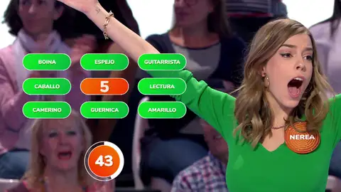 ¡Y eso que se sentía “cohibida”! Nerea Rodríguez se desinhibe como jugona en ‘Pasapalabra’ ¡Y eso que se sentía “cohibida”! Nerea Rodríguez se desinhibe como jugona en ‘Pasapalabra’