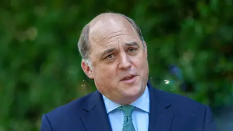 El ministro de Defensa de Reino Unido, Ben Wallace El ministro de Defensa de Reino Unido, Ben Wallace