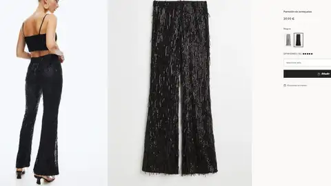 Pantalones de lentejuelas de H&M Pantalones de lentejuelas de H&M