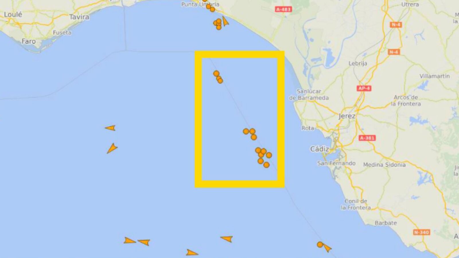 Atascos de buques en País Vasco y Bahía de Cádiz para descargar gas