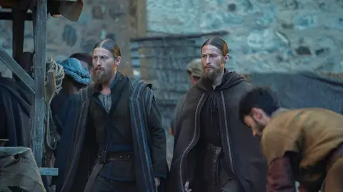 Los gemelos Cargyll buscan a Aegon en 'La Casa del Dragón' Los gemelos Cargyll buscan a Aegon en 'La Casa del Dragón'