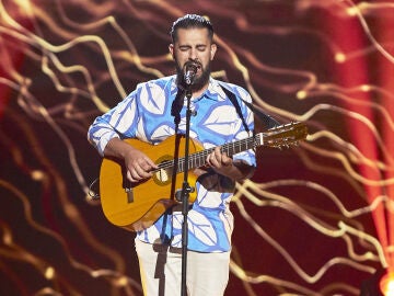 La garra flamenca de Fael Hernández cantando por Parrita en ‘La Voz’ 