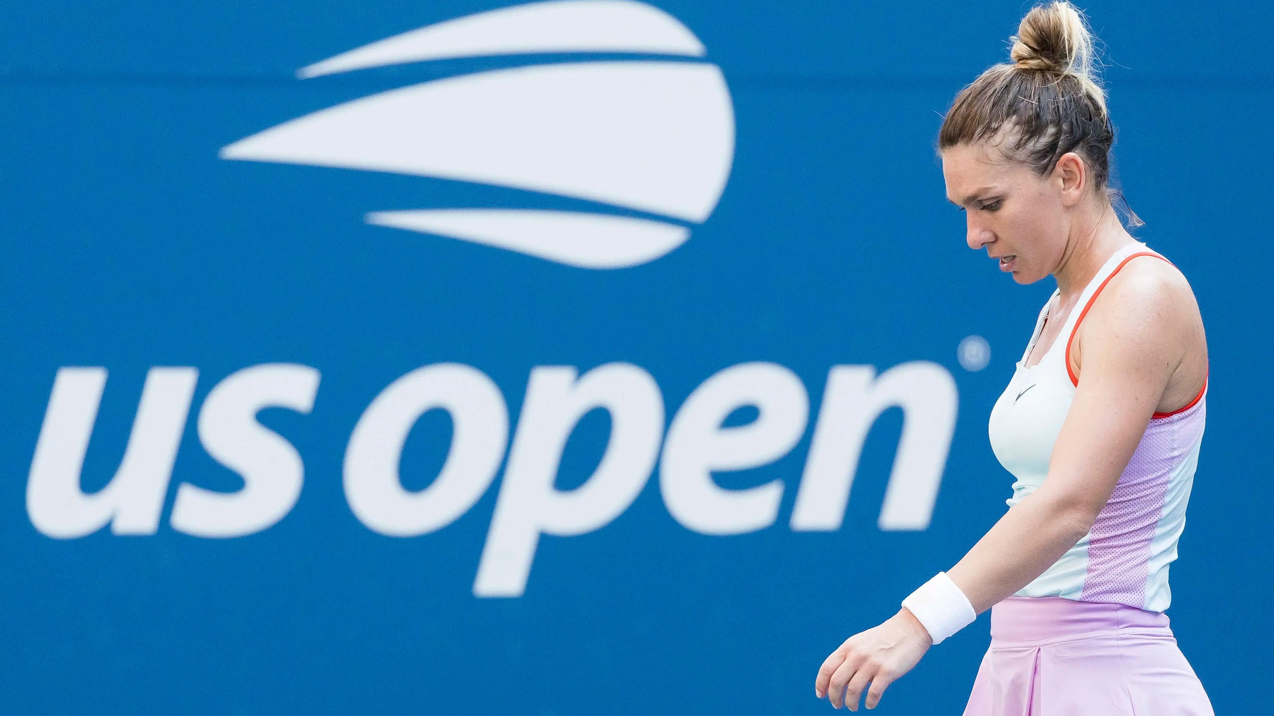 Simona Halep, en el US Open 2022