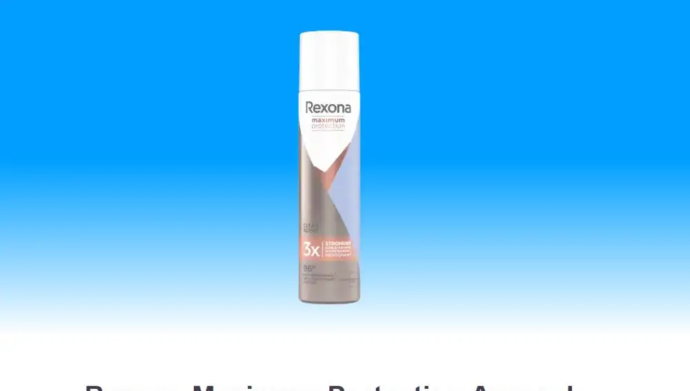 Desodorante Woman Maximum Protection Clean Scent de Rexona