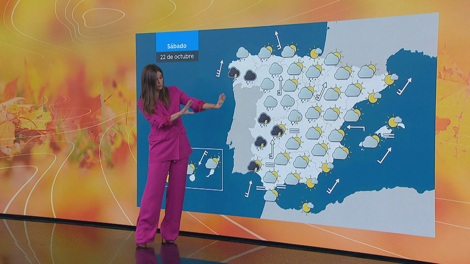 Las lluvias dan una tregua en el centro de la Pen&iacute;nsula con un descenso generalizado de temperaturas