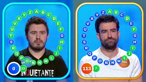 Golpe de autoridad de Orestes en ‘El Rosco’: reta a Rafa a un ‘siguepalabra’ de 16 aciertos, ¿lo conseguirá? Golpe de autoridad de Orestes en ‘El Rosco’: reta a Rafa a un ‘siguepalabra’ de 16 aciertos, ¿lo conseguirá?