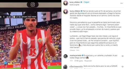 Lucía Villalón, de nuevo en el hospital con su bebé por un susto de salud Lucía Villalón, de nuevo en el hospital con su bebé por un susto de salud