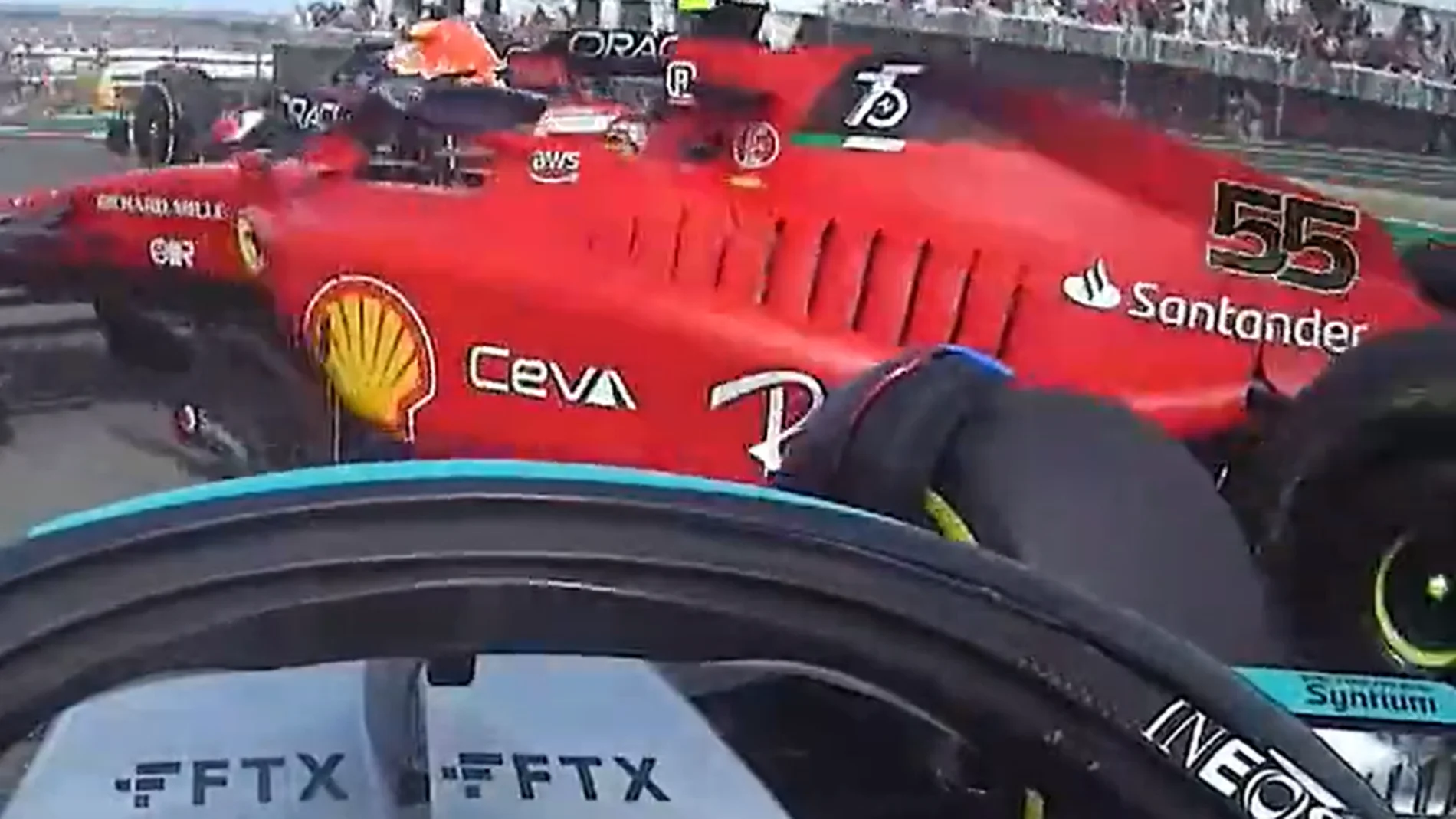 Accidente de Carlos Sainz en el GP de Estados Unidos