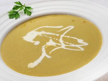 Argui&ntilde;ano: crema de acelgas al curry, "sabrosa, digestiva y llena de energ&iacute;a"