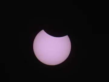 El vídeo del eclipse solar parcial en España