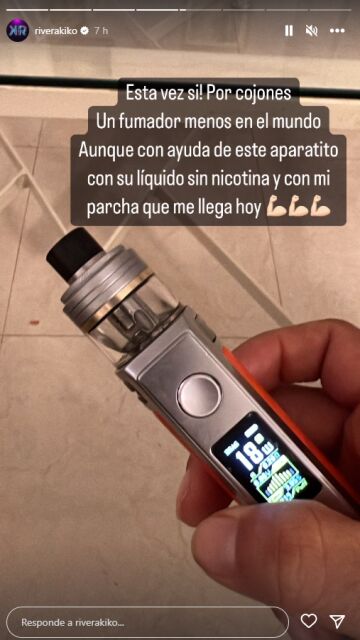Kiko Rivera decide dejar de fumar tras el ictus que ha sufrido 