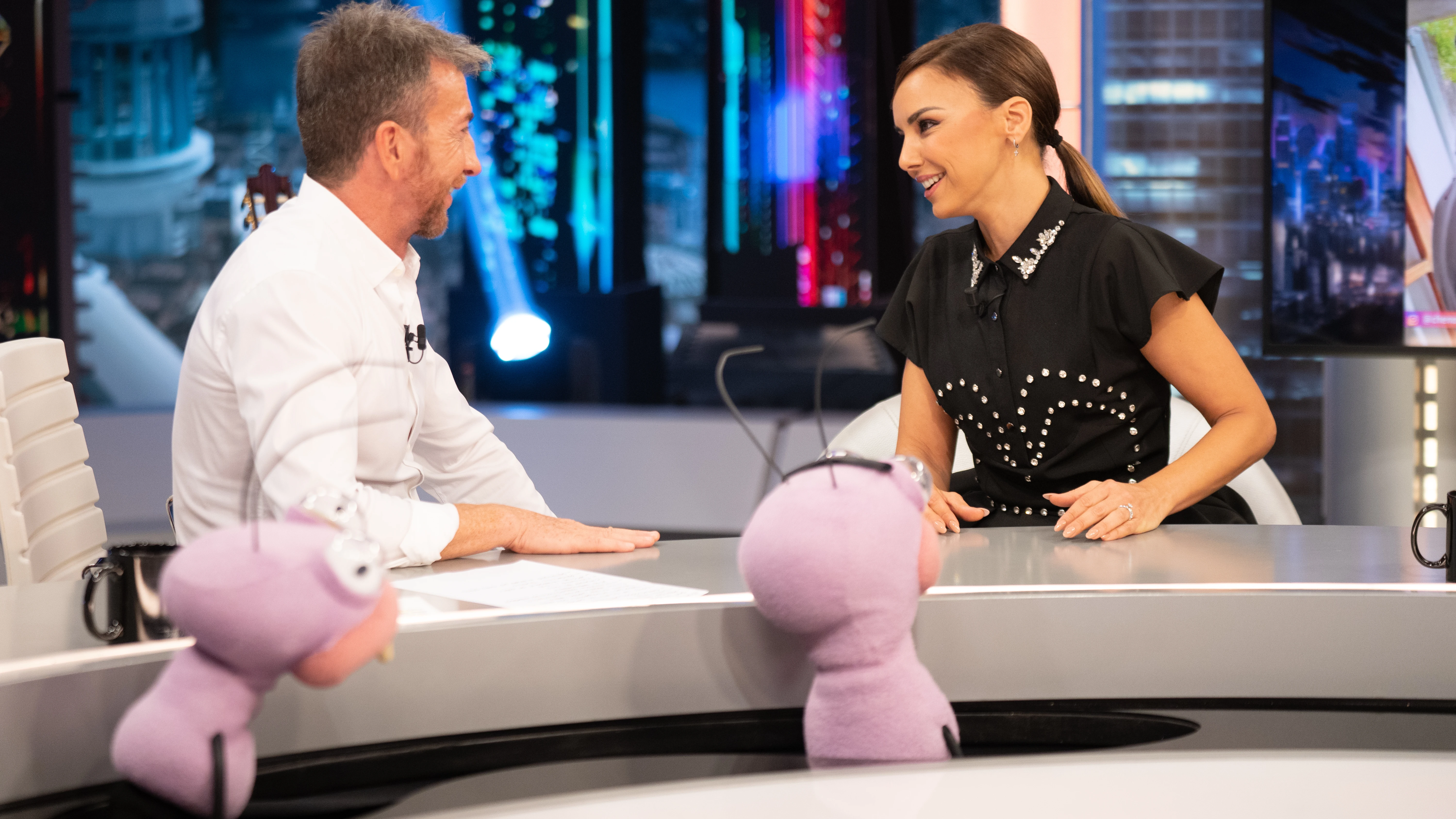 Chenoa junto a Pablo Motos en 'El Hormiguero' Chenoa junto a Pablo Motos en 'El Hormiguero'