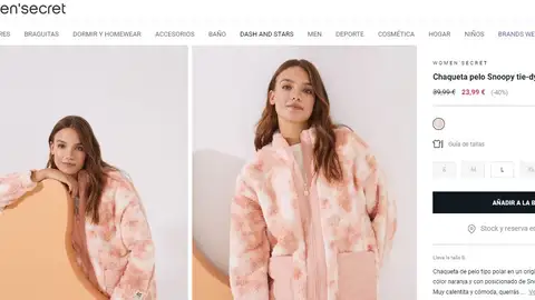 Sudadera de Snoopy de Women'secret Sudadera de Snoopy de Women'secret