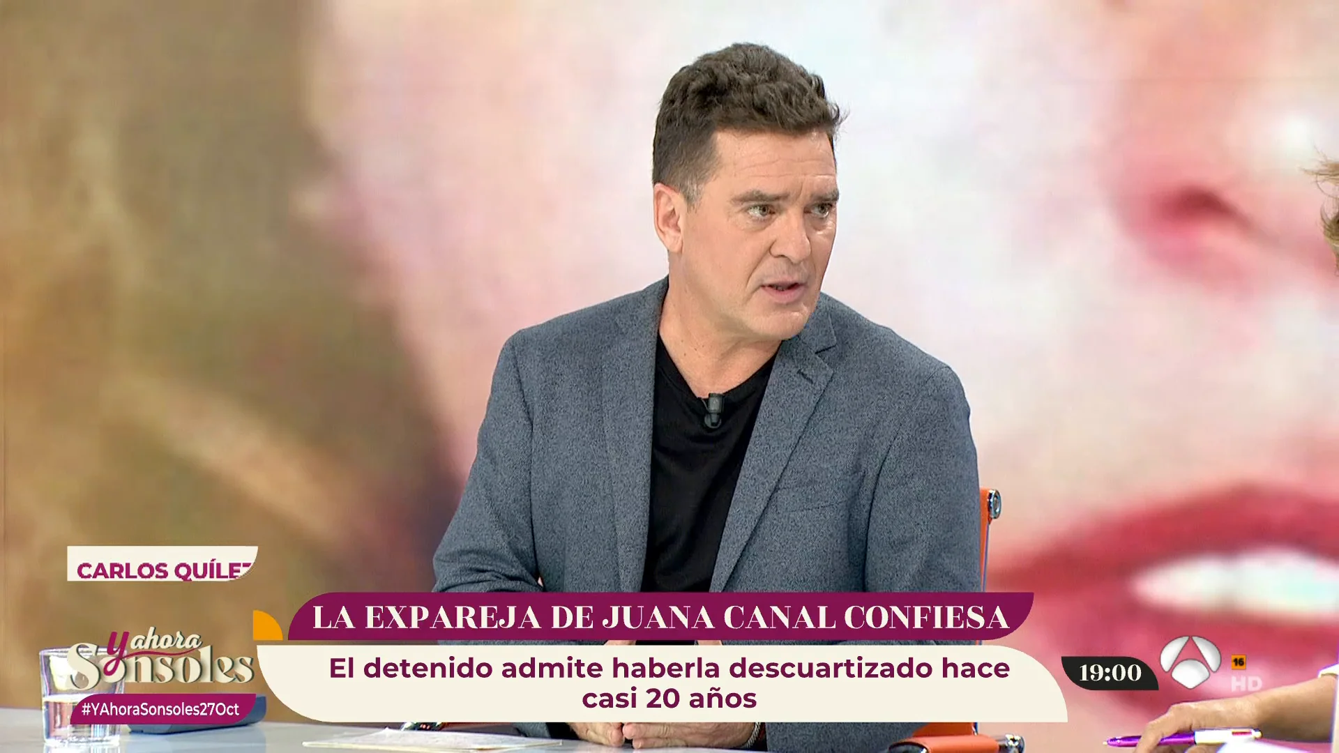 Carlos Qu&iacute;lez sobre el criminal de Juana Canal: "Los amigos del presunto asesino dicen que era una bell&iacute;sima persona"