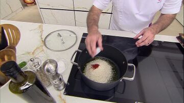 Cocina el arroz durante 18 minutos
