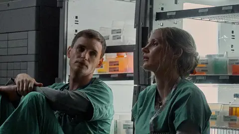 Eddie Redmayne y Jessica Chastain Eddie Redmayne y Jessica Chastain