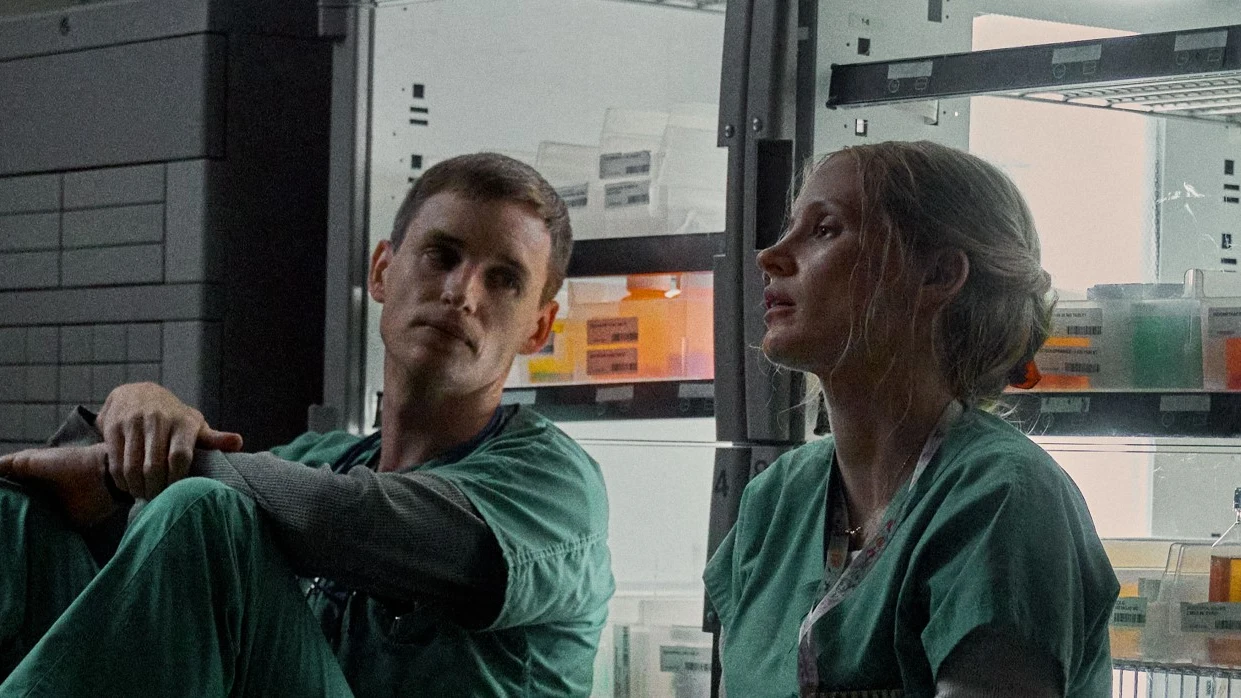 Eddie Redmayne y Jessica Chastain Eddie Redmayne y Jessica Chastain