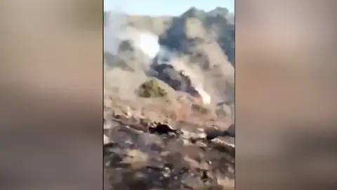 Impacto de un hidroavión en Sicilia Impacto de un hidroavión en Sicilia