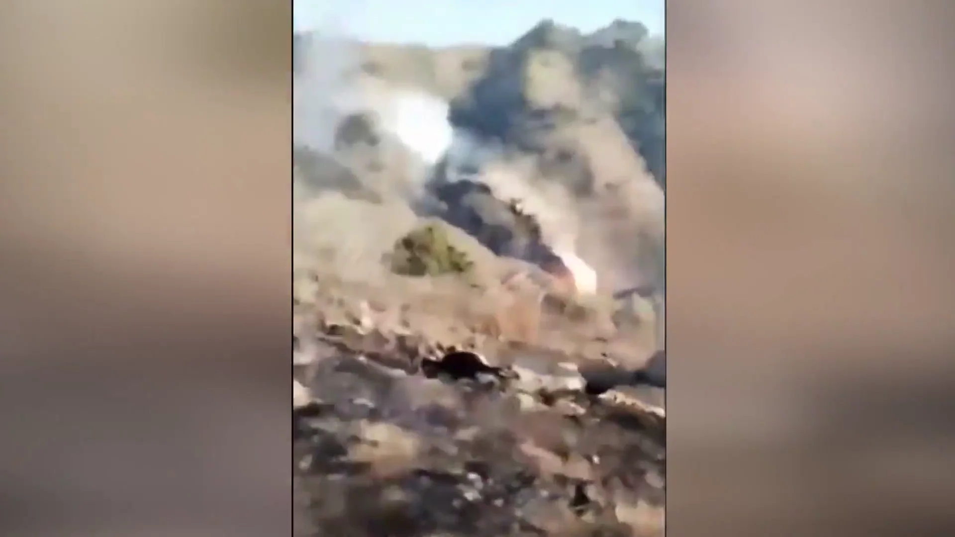 Impacto de un hidroavi&oacute;n en Sicilia