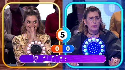 Olivia Molina y Neus Sanz en 'La Pista' Olivia Molina y Neus Sanz en 'La Pista'