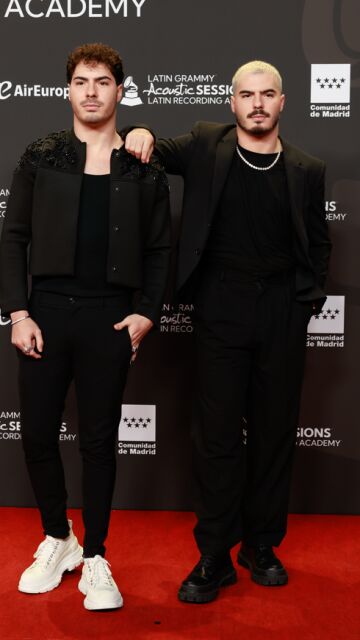 Dani y Jesús, de 'Gemeliers', en los Latin Grammy Acoustic Sessions 
